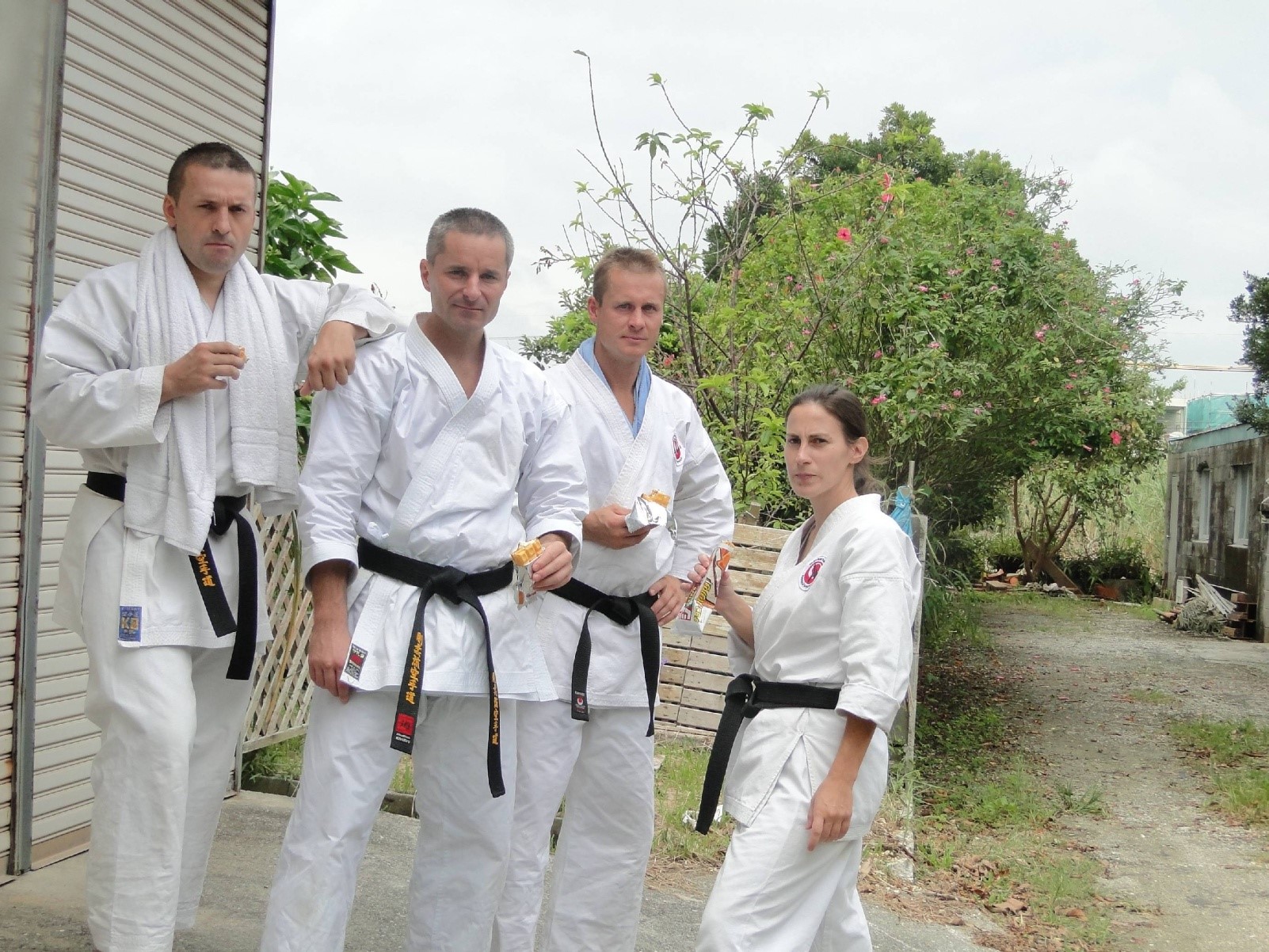 Pobyt na Okinawe v roku 2012.